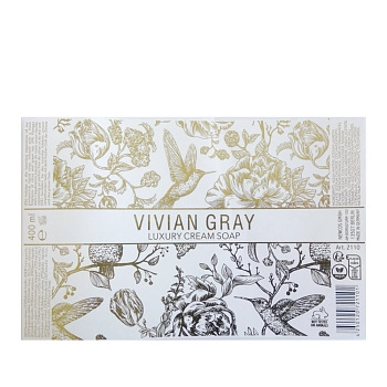 VIVIAN GRAY Крем-мыло, бархатная романтика / Vivian Gray Velvet Touch Cream Soap Velvet Romance 400 мл, фото 2