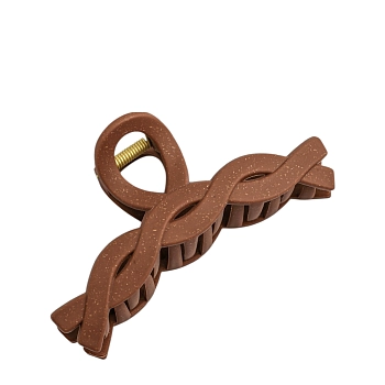 Заколка-краб KosmoShtuchki плетеный, цветной микс