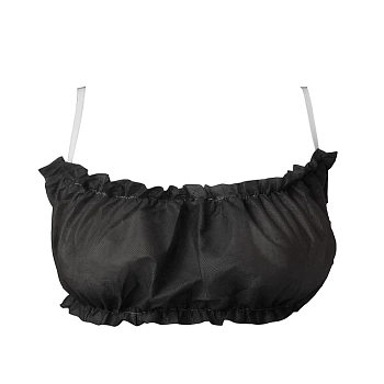 Топик спандбонд с открытой спиной черный 10 шт/уп