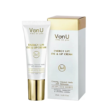 VON-U Крем-энергетик омолаживающий для век и губ / ENERGY UP! Eye & Lip Cream 25 мл, фото 2
