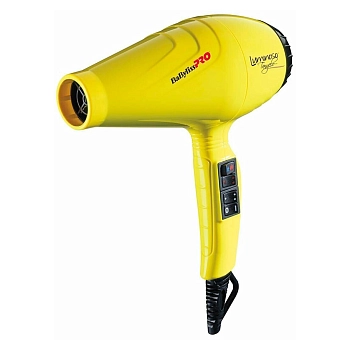 BABYLISS PRO Фен Bab Luminoso Giallo ionic 2100W BAB6350IYE, фото 7