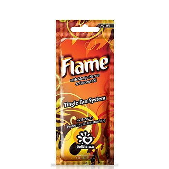 SOLBIANCA Крем-автозагар с тингл-эффектом, маслом манго, экстрактами арники и красного вина / Flame 15 мл, фото 2
