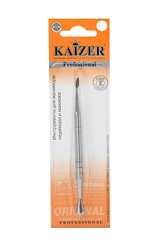 KAIZER Шабер маникюрный, двухсторонний, матовый, 125 мм, фото 2