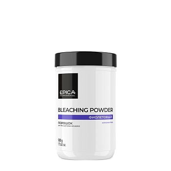 EPICA PROFESSIONAL Порошок для обесцвечивания new, фиолетовый / Bleaching Powder Violet 500 гр, фото 2