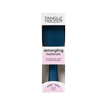 TANGLE TEEZER Расческа для волос / The Ultimate (Wet) Detangler Naturally Curly Galactic Blue, фото 10