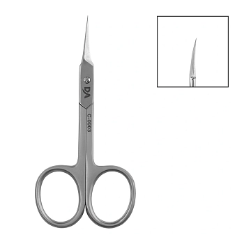 DR. ALEX Ножницы для кутикулы C-0903, студийная заточка, длина лезвия 26 мм, фото 2