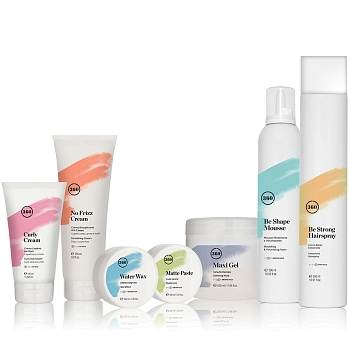 360 HAIR PROFESSIONAL Лак экстрасильной фиксации / Be Strong Hairspray Styling 500 мл, фото 4