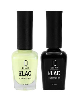 IQ BEAUTY 029 лак для ногтей укрепляющий с биокерамикой / Nail polish PROLAC + bioceramics 12.5 мл, фото 4
