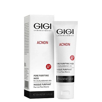 GIGI Маска для глубокого очищения пор / ACNON Pore purifying mask 50 мл, фото 2