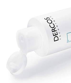 VICHY Шампунь успокаивающий для чувствительной кожи головы, для сухих волос без сульфатов / Dercos 200 мл, фото 4