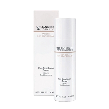 JANSSEN COSMETICS Сыворотка интенсивно осветляющая / FAIR SKIN 30 мл, фото 2