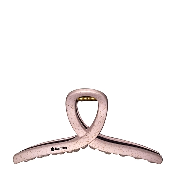 Зажим 125 мм, розовый / Ecoline