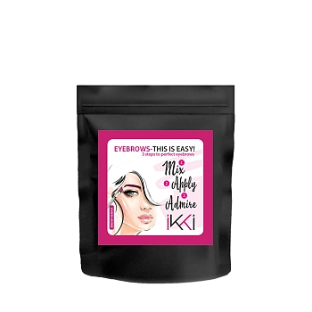 LUCAS COSMETICS Набор для окрашивания бровей, кофе с молоком / IKKI 123, фото 2