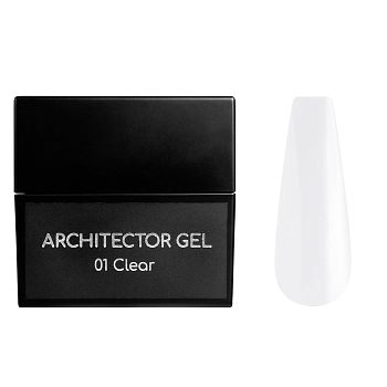 IRISK PROFESSIONAL Гель-желе тиксотропный, 01 Clear / ARCHITECTOR GEL 15 мл, фото 2