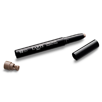 LARTE DEL BELLO Тени в стике, тон 03 / Longlasting Shadow Stick  smoky quartz 1,3 гр, фото 2