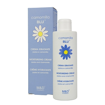 CAMOMILLA BLU Крем для тела для чувствительной кожи для взрослых и детей 0+ / Moisturizing cream jojoba and chamomile 200 мл, фото 2