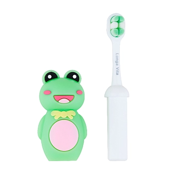 LONGA VITA Щетка зубная детская от 2-х лет, 10 000 щетинок / Longa Vita, фото 9