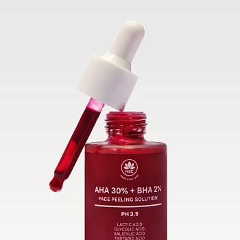 NAME SKIN CARE Пилинг кислотный для лица / AHA 30% + BHA 2% Facial Peeling Solution 30 мл, фото 3