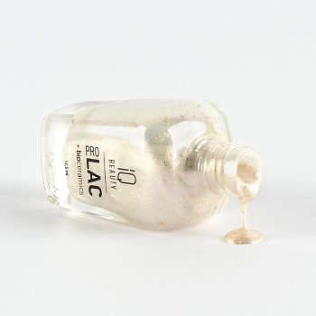 IQ BEAUTY 107 лак для ногтей укрепляющий с биокерамикой / Nail Polish PROLAC+bioceramics 12,5 мл, фото 4