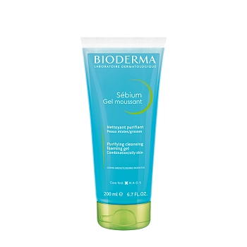 Гель для лица очищающий себиум, туба 200 мл