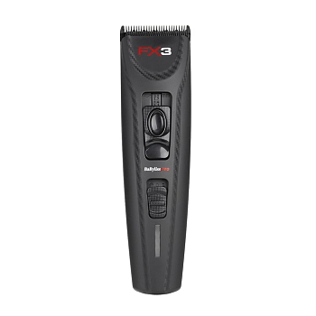 Машинка для стрижки BaByliss PRO FX3-series, 0,7 -2 мм, аккумуляторно-сетевая, 8 насадок