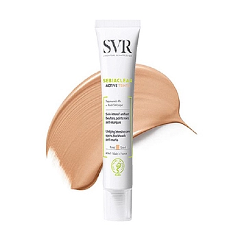 SVR Крем-уход матирующий, универсальный тон / Sebiaclear Active 40 мл, фото 2