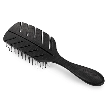 KOSMO SHTUCHKI Расчёска лепестковая малая 5438-M2, черная / KOSMO SHTUCHKI, фото 5