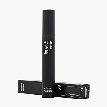 MAKE UP FACTORY Тушь с эффектом объема для ресниц, черный / Volume Mascara 18 мл, фото 2
