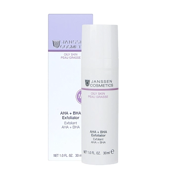 JANSSEN COSMETICS Эксфолиатор AHA+BHA / EXFOLIATOR AHA+BHA 30 мл, фото 2
