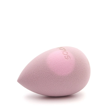 SOLOMEYA Спонж для макияжа меняющий цвет Капля, коричнево-розовый / Color Changing Drop blending sponge Taupe-Rose 1 шт, фото 5