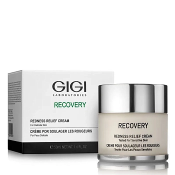 GIGI Крем успокаивающий от покраснений и отечности / Redness Relief Cream Sens RECOVERY 50 мл, фото 2