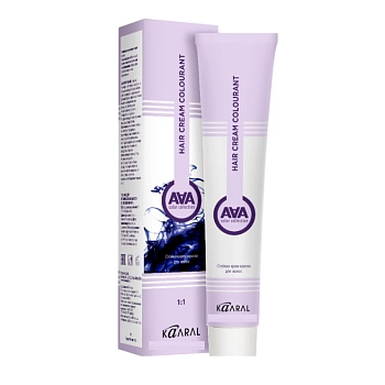KAARAL 5.25 краска для волос, светлый  фиолетово-махагоновый каштан / AAA 100 мл, фото 3