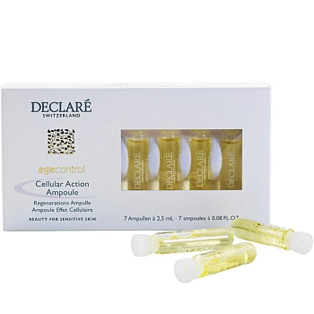 DECLARE Концентрат с омолаживающим эффектом, ампулы / Age Control Cellular Action 7*2,5 мл, фото 3