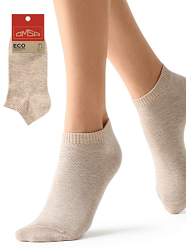 OMSA Носки укороченные с люрексом Beige Melange 35-38 / ECO 255, фото 2