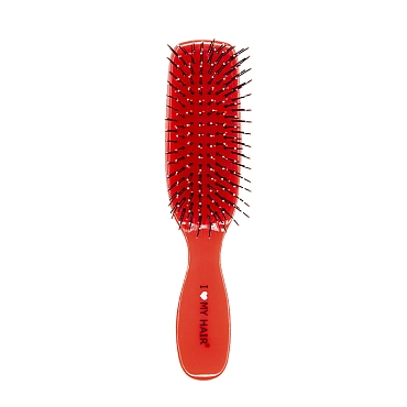 I LOVE MY HAIR Щетка парикмахерская для волос Spider Classic 1503, красная глянцевая S, фото 1