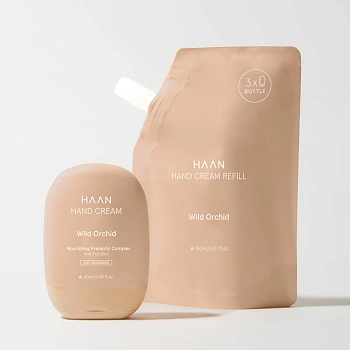 HAAN Крем для рук с пребиотиками быстро впитывающийся Дикая орхидея / HAND CREAM WILD ORCHID 50 мл, фото 2
