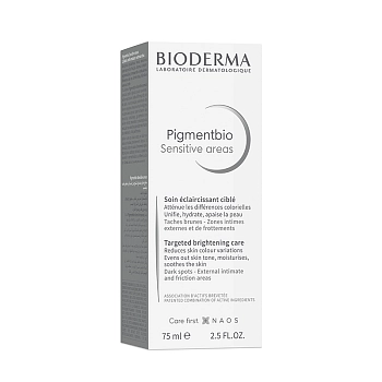 BIODERMA Крем осветляющий для чувствительных зон / PIGMENTBIO 75 мл, фото 3