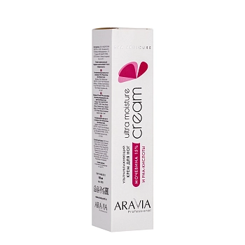 ARAVIA Professional Крем ультраувлажняющий для ног с мочевиной 15% и PHA-кислотами / Ultra Moisture Cream 100 мл, фото 3