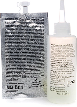 KAPOUS 3 гель-краска для мужчин, темно-коричневый (без аммония) / Gentlemen 2*40 мл, фото 5