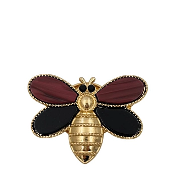 Брошь-магнит Пчелка шоколадная
