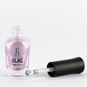 IQ BEAUTY 109 лак для ногтей укрепляющий с биокерамикой / Nail Polish PROLAC+bioceramics 12,5 мл, фото 2