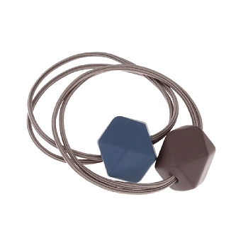 Резинки для волос Цветные кубики крупные / Dewal Beauty 2 шт