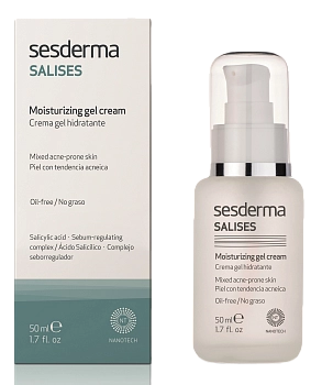 SESDERMA Крем-гель увлажняющий для лица / SALISES 50 мл, фото 2