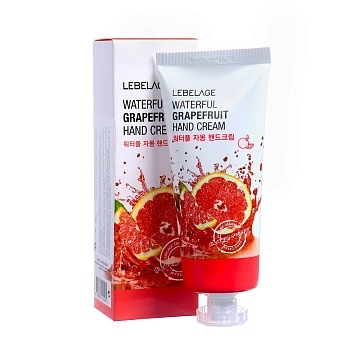 LEBELAGE Крем увлажняющий для рук с экстрактом грейпфрута / Lebelage Waterful Grapefruit Hand Cream 100 мл, фото 2