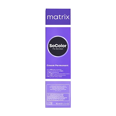 MATRIX 509AV краситель перманентный аммиачный, очень светлый блондин пепельно-перламутровый / SoColor Pre-Bonded 90 мл, фото 3