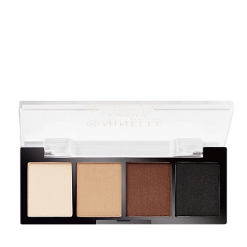 NINELLE Тени для век 4 оттенка, №501 базовый матовый / LA MIRADA 3,2 гр, фото 2