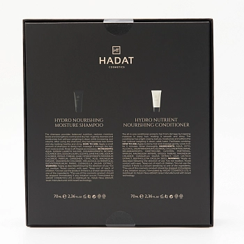 HADAT COSMETICS Набор для волос (шампунь 70 мл + кондиционер 70 мл) Hydro - Therapy Duo, фото 7