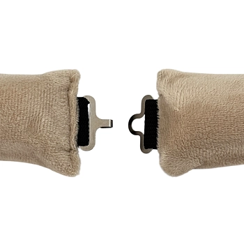 IWOU PROFESSIONAL Набор для волос бигуди мягкие велюровые 3шт + шелковая шапочка для сна, фото 4