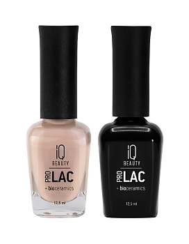 IQ BEAUTY 007 лак для ногтей укрепляющий с биокерамикой / Nail polish PROLAC + bioceramics 12.5 мл, фото 4