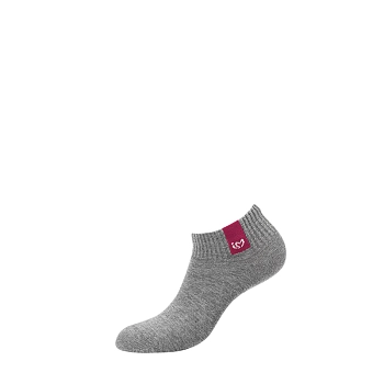 MINIMI Носки с провязанной эмблемой на паголенке Grigio Melange 39-41 / MINI TREND 4211, фото 2